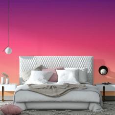 Imagem de Papel De Parede Adesivo Degradê Roxo N014065 Rolo 0,58X3M