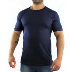 Imagem de Camiseta Masculina Algodão Básica Tamanho Grande Plus Size