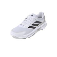 Imagem de adidas Courtjam Control 3 Tênis masculino, Branco/Preto/Cinza, 46