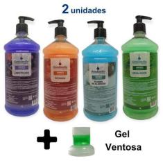 Imagem de 2 Sabonete Líquido Grande 1 Litro Pump Com Hidratante Ph Antialérgico