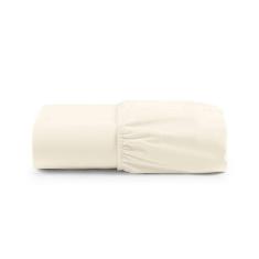 Imagem de Lençol De Baixo Casal Queen Avulso Com Elástico Primor Percal 400 Fios - Palha