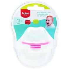 Imagem de Mordedor Com Massageador De Gengiva Buba Rosa 6757