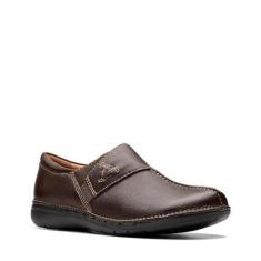 Imagem de Clarks Tênis unissex Un Loop Ave, marrom escuro, 39 feminino, Marrom escuro, 0 Women/0 Men