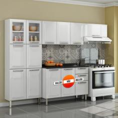 Imagem de Cozinha Itatiaia Tarsila Compacta 3 Peças 2 Vidros / Paneleiro 80 cm