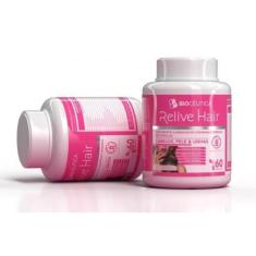 Imagem de Vitamina cabelo, pele e unhas relive hair 60cps bioceutica