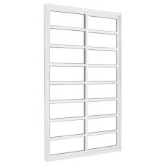 Imagem de Porta Correr 2 Folhas M veis Central Com Travessa Topsul 210x