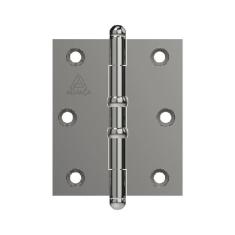 Imagem de dobradica pino bola e anel 3" x 2.1/2 blister niquelado alianca