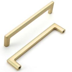 Imagem de 9BUILD Pacote com 10 puxadores de armário de ouro escovado puxadores de armário de cozinha de 12,7 cm puxadores de armário ferragens de cozinha para armários puxadores de armário puxadores de cômoda