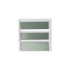 Imagem de Janela De Alum nio Basculante 60x60cm Vidro Mini Boreal Plus