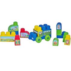 Imagem de Blocos Didáticos Coti Block Passeio Na Selva - Cotiplás