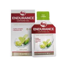 Imagem de Endurance Caffeine Gel (360G) 12 Sachês Limão Vitafor