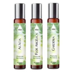 Imagem de Kit 3 Perfumes Roll On 10ml Feminino - Floral Doce Delicado - Essência