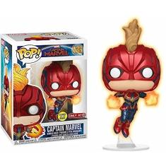 Imagem de Funko Pop Captain Marvel 433 Flying Glows in The Dark