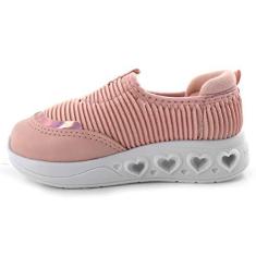 Imagem de Tênis Luz Casual Infantil Menina Led Dia a Dia Molekinha 2720.109