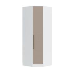 Imagem de Guarda Roupa Modulado Requinte De Canto Com 1 Porta - Branco Line/Duna Line