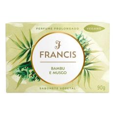 Imagem de Sabonete Francis Luxo Bambu e Musgo 90g - Embalagem com 12 Unidades