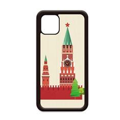 Imagem de Capa com símbolo nacional de ilustração da Rússia para iPhone 12 Pro Max para Apple Mini Mobile Case Shell