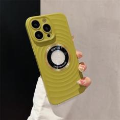 Imagem de Capa de celular luxuosa com ondulação de água, para iphone 15, 14, 13 pro max, carregamento sem fio, à prova de choque, 6, para iphone 14pro