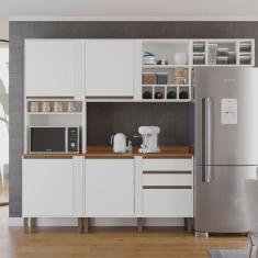 Imagem de Cozinha Compacta 4 Peças 5 Portas 2 Gavetas Pérola
