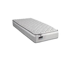 Imagem de Colchão Solteiro Hanover 88x188cm Molas Ensacadas Softgel Inducol Cr447a Branco/cinza Branco/cinza