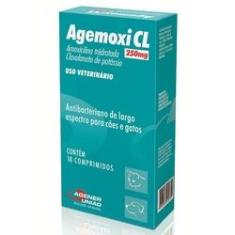 Imagem de Agemoxi CL 250mg Agener União com 10 comprimidos