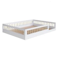 Imagem de Cama Montessoriana de Casal Affetto Branco