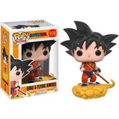 Imagem de Funko Pop Animation Dragonball Orange Suit Goku e Flying Nimbus Exclusive Vinyl Figure
