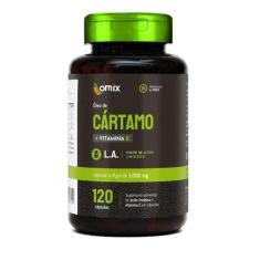 Imagem de Óleo De Cártamo Com Vitamina E (1 G) - 120 Cápsulas - Omix