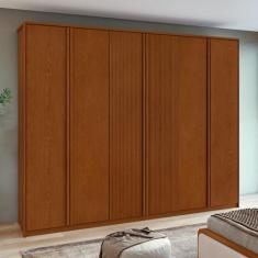 Imagem de Guarda-Roupa Ollie 6 Portas 6 Gavetas 6 Prateleiras - Móveis Lopas