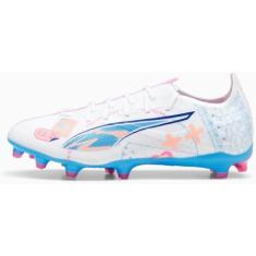 Imagem de PUMA Tênis masculino Ultra 5 Match Vol. Up Fg/Ag, Puma Melão branco luminoso azul-veneno rosa efervescente, 38