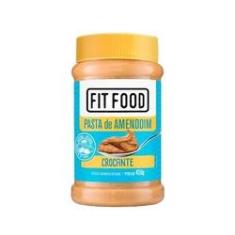 Imagem de Pasta de Amendoim Natural Crocante Fit Food 450g