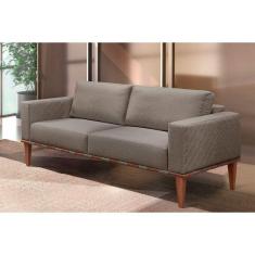 Imagem de Sofá Namoradeira Bella Base em Madeira Maciça Castellar Móbile