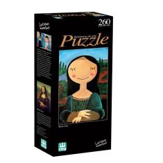 Imagem de Quebra-cabeça Mona Lisa 260 Peças - Nig Brinquedos