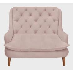 Imagem de Namoradeira Lille Suede Rosa Bebe - Dominic Decor
