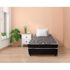 Imagem de Cama Solteiro Conjugado Especial Ortopédico - Preto - Rr Colchoes