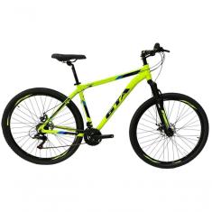 Imagem de Bicicleta Aro 29 Gta Start 21vel Cambios Shimano Amarelo Neon