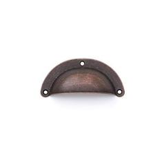 Imagem de Puxador Concha Colonial Puxador para armário de cozinha Kit 12 Pç