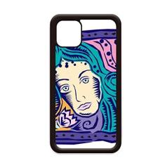 Imagem de Capa Constellation Virgem México Cultura Gravação para iPhone 12 Pro Max para Apple Mini Mobile Case Shell