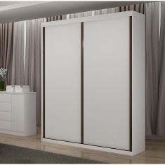 Imagem de Guarda Roupa Solteiro 2 Portas 3 Gavetas - Búzios-Neve - Star Móveis