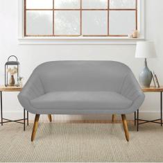 Imagem de Namoradeira Suede Cinza Castanho
