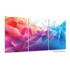 Imagem de Quadro Decorativos Geométrico abstrato com 120x60 3 peças 2