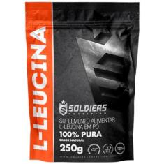 Imagem de L - Leucina 250g - 100% Pura Importada - Soldiers Nutrition