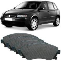 Imagem de Kit Pastilha Freio Fiat Stilo 2008 a 2011 Dianteira Frasle