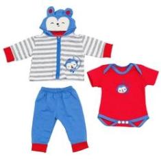 Roupa Bebê Reborn Pandinha, Menino em Promoção é no Buscapé