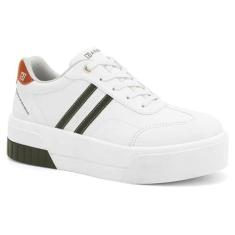 Imagem de Tênis Ramarim SNK Casual Plataforma 2484103 Branco Musgo