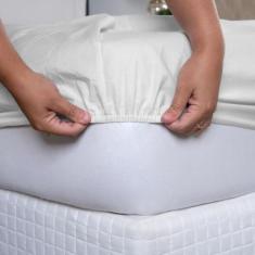 Imagem de Jogo De Lençol Dia A Dia Liso 3 Peças Queen Algodão - Riffo Store