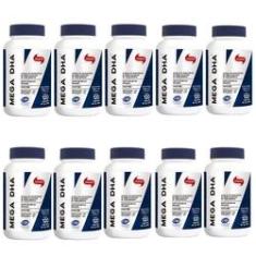 Imagem de Kit 10 X Mega DHA 1000mg 120 Capsulas Vitafor
