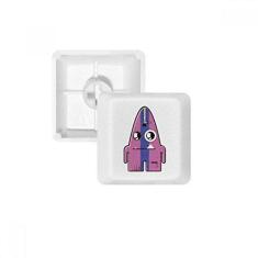 Imagem de Kit de atualização de teclado mecânico PBT com teclado de monstro roxo listrado universo alienígena