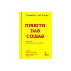 Imagem de Direito das Coisas - 2ª Edição - Roque, Sebastiao Jose - 9788527407823