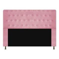 Imagem de Cabeceira Queen Brenda 160 CM Suede  Bebê - D A Decor